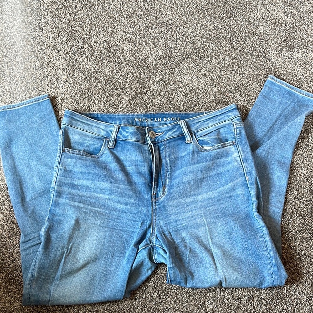 american eagle jeans with no rips